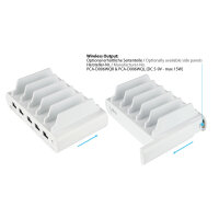 GoodConnections USB Desktop Schnellladestation 110W 10-Port 5xUSB-C/5xUSB-A QC3.0 Weiß