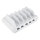 GoodConnections USB Desktop Schnellladestation 110W 10-Port 5xUSB-C/5xUSB-A QC3.0 Weiß