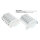 GoodConnections USB Desktop Schnellladestation 110W 10-Port 5xUSB-C/5xUSB-A QC3.0 Weiß