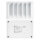 GoodConnections USB Desktop Schnellladestation 110W 10-Port 5xUSB-C/5xUSB-A QC3.0 Weiß
