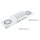 GoodConnections USB Desktop Schnellladestation 110W 10-Port 5xUSB-C/5xUSB-A QC3.0 Weiß