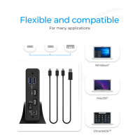 3.2 2,5"+3,5" SATA3 HDD/SSD USB Typ-C m.Hub