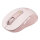 Logitech Signature M650 Mouse optical 5 buttons wireless Bluetooth 2.4 GHz Bolt USB receiver rose