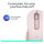 Logitech Signature M650 Mouse optical 5 buttons wireless Bluetooth 2.4 GHz Bolt USB receiver rose