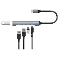 Equip Dock USB-C->1xUSB-C.1xUSB3.0.2xUSB2.0.100WPD 15cm si