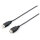 Equip Kabel USB-A 2.0 -> A Verl. St/Bu 3.00m 480Mbps sw Polybeutel