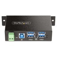 D StarTech 4PT MANAGED INDUSTRIAL USB HUB