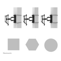 Select TV-Säulenhalterung voll beweglich 40-70 45KG Black Neomounts