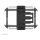 Select TV-Säulenhalterung voll beweglich 40-70 45KG Black Neomounts