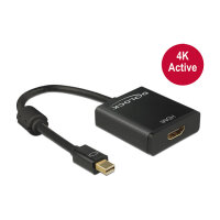 DeLock Mini DisplayPort 1.2 > HDMI (ST-BU) Adapter 4K Black