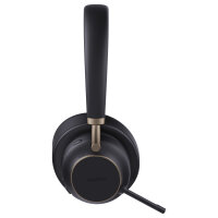 Yealink Bluetooth Headset BH76 Plus with Charging Stand Teams Black USB-C/A
