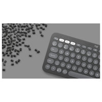 Logitech K380 Pebble Keys2 Bluetooth black QWERTZ DE