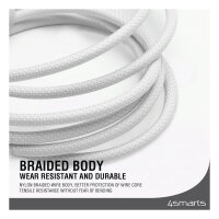 4smarts USB-C Kabel PremiumCord 240W 1.5m. wei