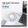 4smarts USB-C Kabel PremiumCord 240W 1.5m. wei