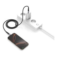 4smarts USB-C Kabel PrimeCord 60W 1.5m. schwarz