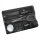 V-0.71 33.T3 Taschenmesser Swiss Card, schwarz transparent