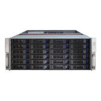 Inter-Tech 4U-4424 - Rack - Server - Metall - Schwarz - Silber - ATX,EATX,EEB,Mini-ITX,uATX - 4U