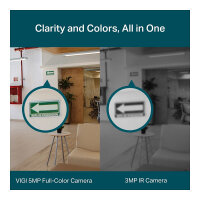 TP-Link Omada IPCam VIGI C450(4mm) 5MP Full-Color Turret