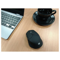 CONCEPTRONIC Maus Wireless BT5.2/6Btns ERGO schwarz
