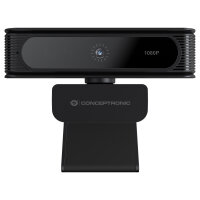 CONCEPTRONIC Webcam USB-A2.0 80° 1080P/30Hz FullHD...
