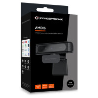 CONCEPTRONIC Webcam USB-A2.0 80° 1080P/30Hz FullHD +Mikro sw