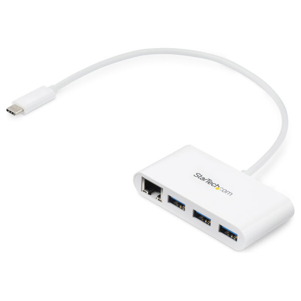 StarTech 3PT USB 3.0 HUB + GBE - USB-C
