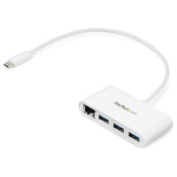 StarTech 3PT USB 3.0 HUB + GBE - USB-C