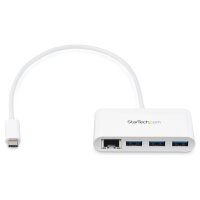 StarTech 3PT USB 3.0 HUB + GBE - USB-C