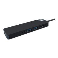 D TARGUS HyperDrive Flex 8 Port USB-C Hub Black