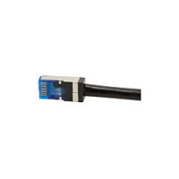 Logilink Outdoor PE Patchkabel CAT.6A S/FTP, schwarz, 7,5m