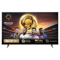 189,0cm/75" (3840x2160) Hisense 75E77NQ 16:9 QLED 60Hz HDMI USB WLAN Bluetooth HDR10+ Speaker Black