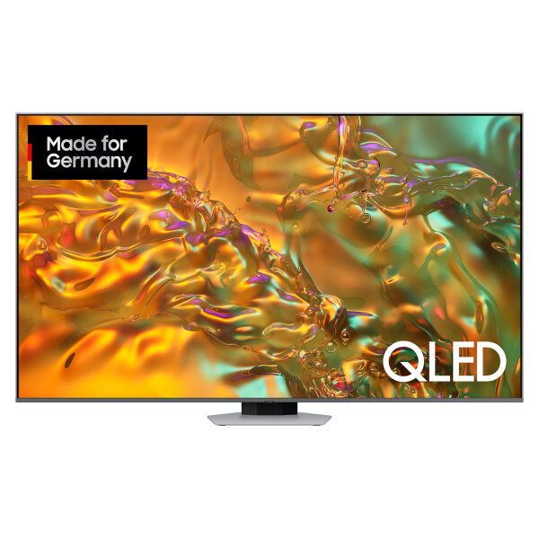 215,9cm/85" (3840x2160) Samsung GQ85Q80DATXZG 16:9 QLED 100Hz HDMI USB WLAN Bluetooth HDR10+ Speaker Titan Black