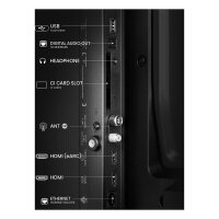 80,0cm/32" (1920x1080) Hisense 32A5NQ 16:9 QLED 60Hz HDMI USB WLAN Bluetooth HDR10 Speaker Black