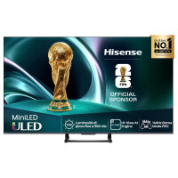 126,0cm/50" (3840x2160) Hisense 50U7Q 16:9 Mini LED 144Hz HDMI USB WLAN Bluetooth HDR10+ Adaptive Speaker Black
