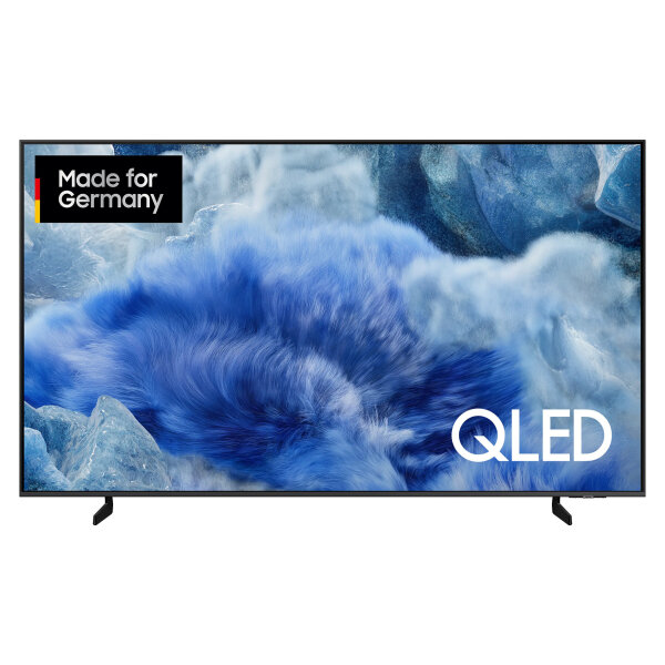 189cm/75" (3840x2160) Samsung GQ75Q8FAAUXZG 16:9 QLED 50Hz 3x HDMI 2x USB WLAN Triple-Tuner Smart TV HDR10+ Black