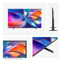 214cm/85" (3840x2160) Hisense 85E77Q 16:9 QLED 60Hz 3x HDMI 2x USB WLAN Triple-Tuner HDR10+ Dolby Vision Black