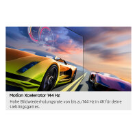 163cm/65" (3840x2160) Samsung GQ65S90FAT 16:9 OLED 144Hz 4x HDMI 2.1 2x USB LAN WLAN Twin-Tuner Dolby Atmos HDR10+ Titan Black
