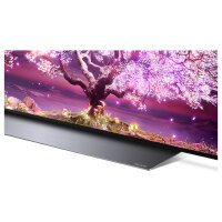 210cm/83" (3840x2160) LG OLED83C17LA 16:9 OLED 1ms 120Hz 4x HDMI 2.1 3x USB LAN WLAN Twin-Tuner HDR10 Meteor Titan