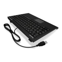 KeySonic TAS ACK-540U+ Corded (UK) MINI Touchpad SoftSkin sw retail