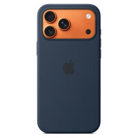 Silikon Case iPhone 17 Pro Max mit MagSafe (mitternacht)
