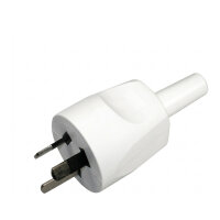 BACHMANN Schutzkontaktstecker Australien 10A/250V weiss