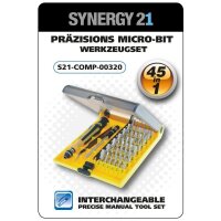 Synergy 21 Tools - elektrischer AKKU Schrauber Mini Schraubenzieher