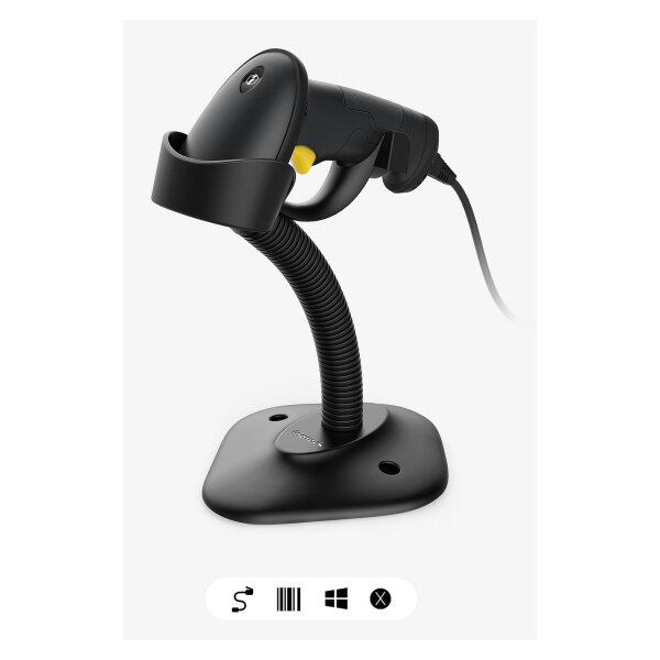inateck Barcodescanner 33 black [BCST-33_black]