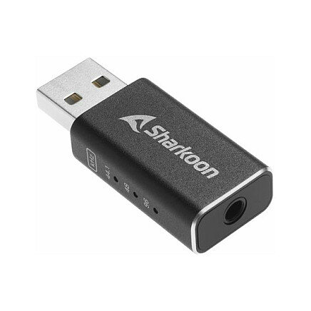 Sharkoon Gaming DAC Pro S - externe Soundkarte für kristallklare Sprachübertragung