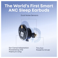 ANKER Soundcore Sleep A30 white Bluetooth In-Ear Schlafkopfhrer mit Smart ANC fr erholsamen Schlaf