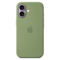 Silikon Case iPhone 17 mit MagSafe (hellmoosgrün)