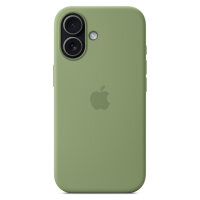 Silikon Case iPhone 17 mit MagSafe (hellmoosgrün)