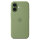 Silikon Case iPhone 17 mit MagSafe (hellmoosgrün)