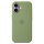 Silikon Case iPhone 17 mit MagSafe (hellmoosgrün)