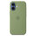 Silikon Case iPhone 17 mit MagSafe (hellmoosgrün)
